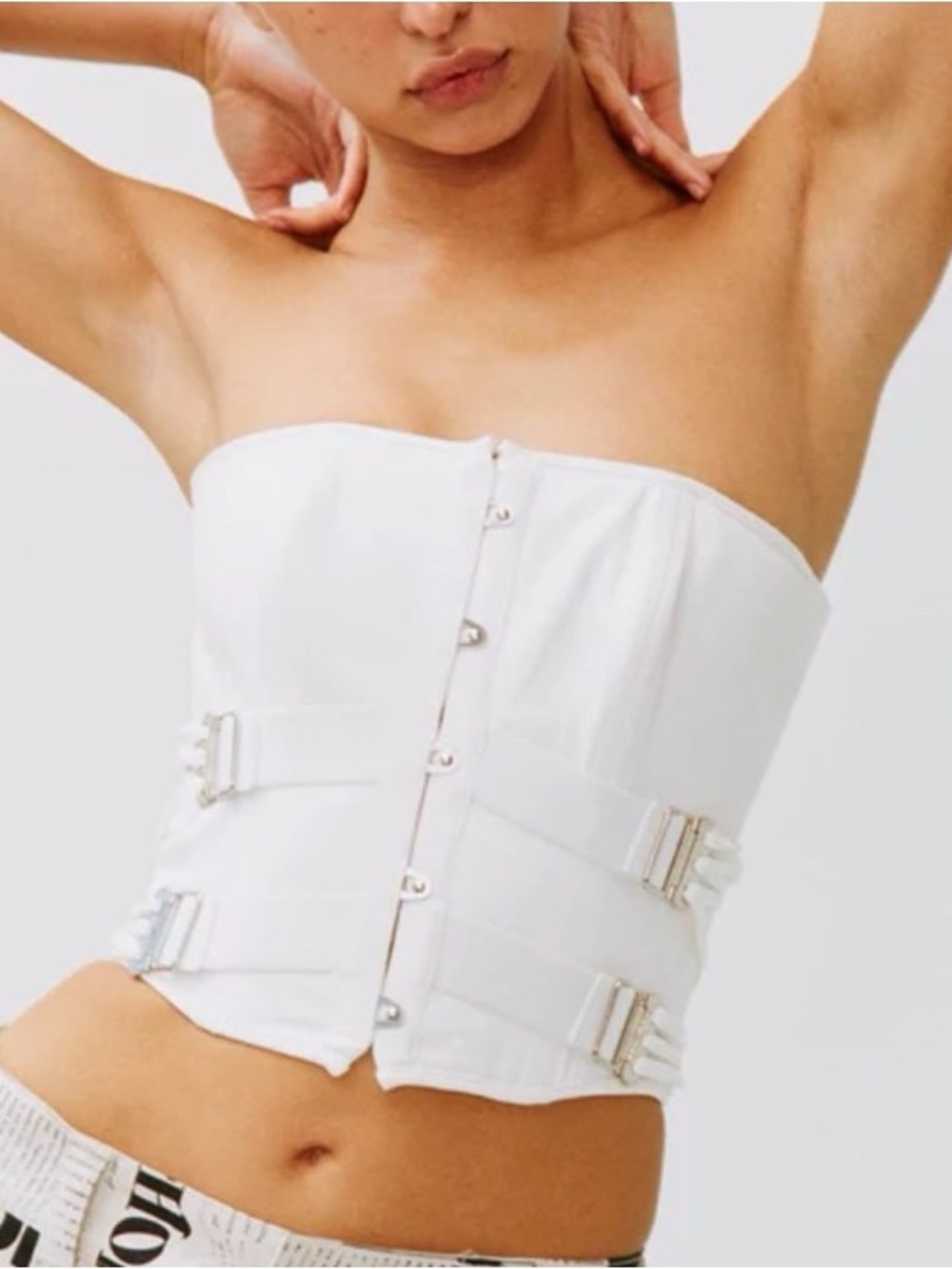 With Jean Ivory Fasten Corset
